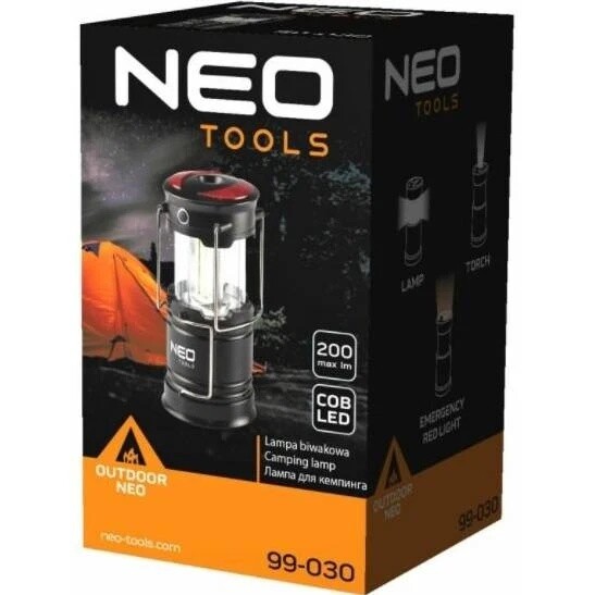 Ліхтар кемпінговий на батарейках NEO Tools 99-030