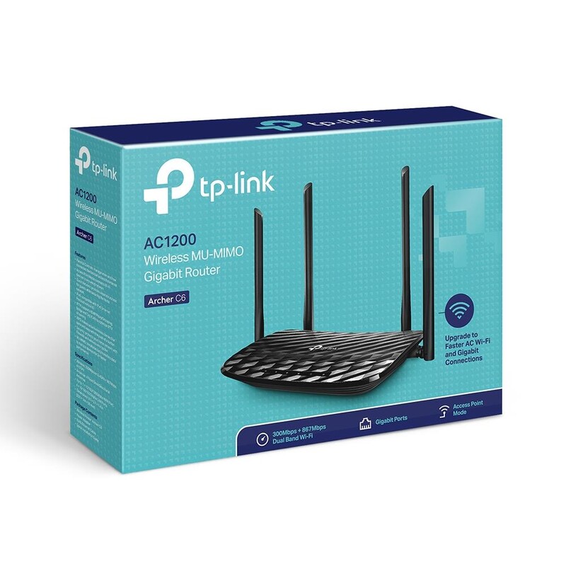 Беспроводной маршрутизатор TP-Link Archer C6 V2