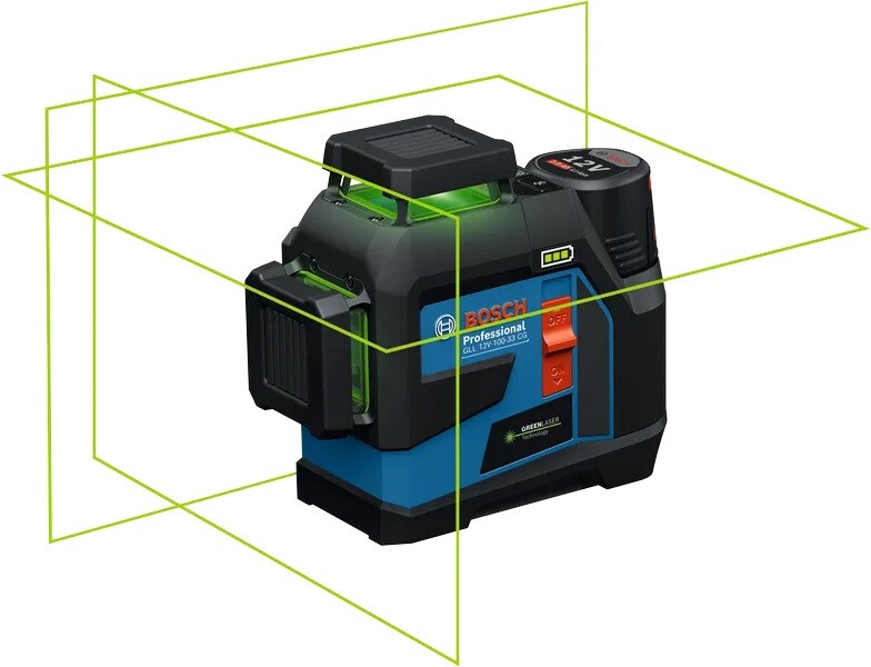 Нивелир лазерный Bosch GLL 12V-100-33 CG (0.601.065.400)