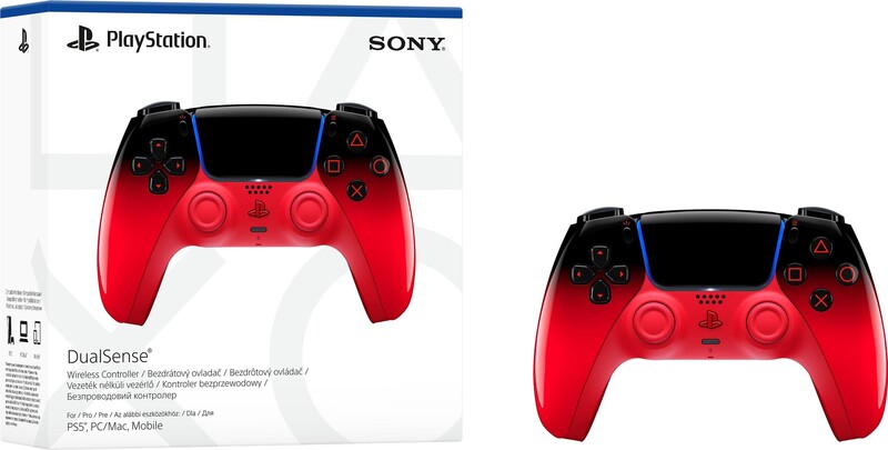 Геймпад бездротовий Sony PlayStation 5 DualSense Techno Red (1000048516)