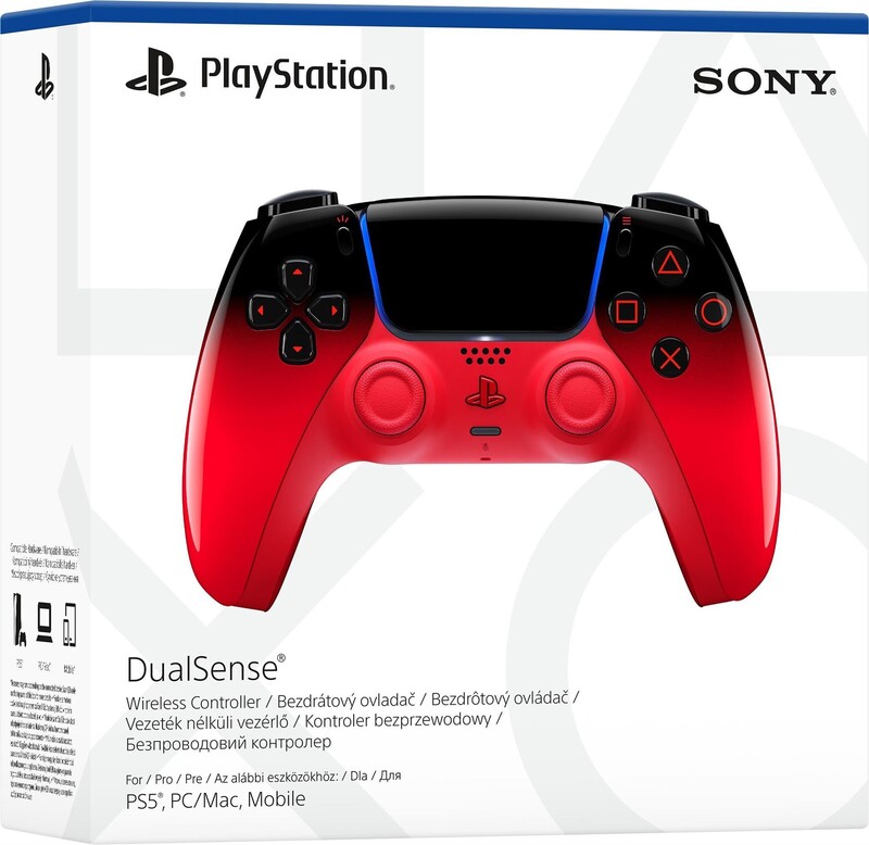 Геймпад бездротовий Sony PlayStation 5 DualSense Techno Red (1000048516)