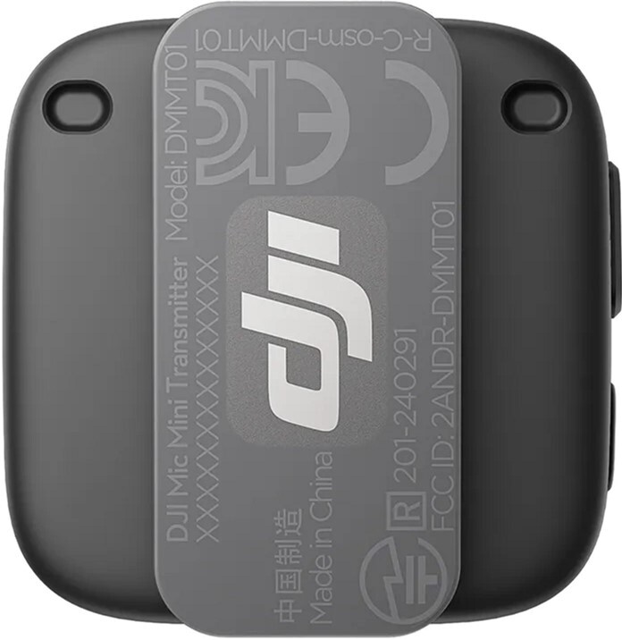 Передавач радіосистеми DJI Mic Mini Transmitter (Infinity Black) (CP.RN.00000431.01)