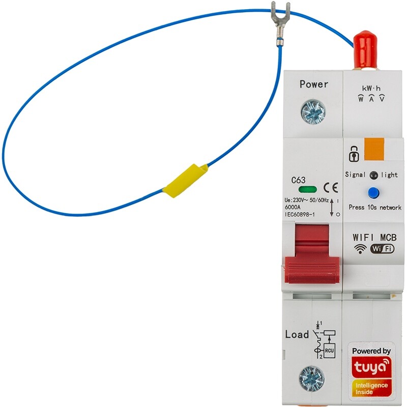 Розумний автоматичний вимикач Tuya Wifi HS084042