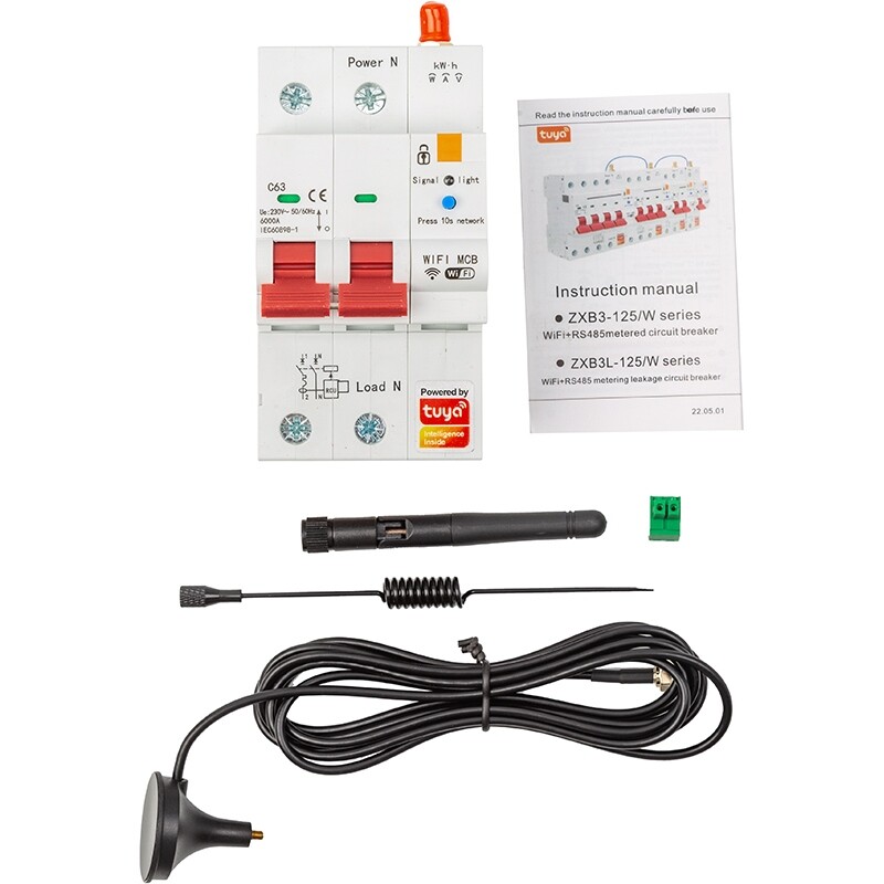 Розумний автоматичний вимикач Tuya Wifi HS084059