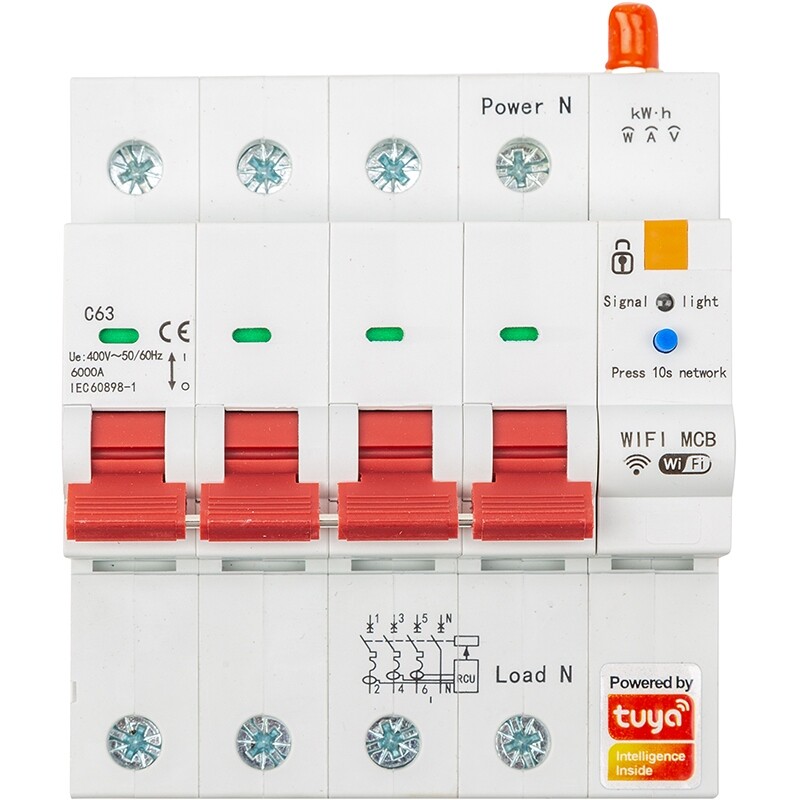 Розумний автоматичний вимикач Tuya Wifi HS084073