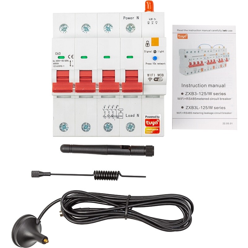 Розумний автоматичний вимикач Tuya Wifi HS084073