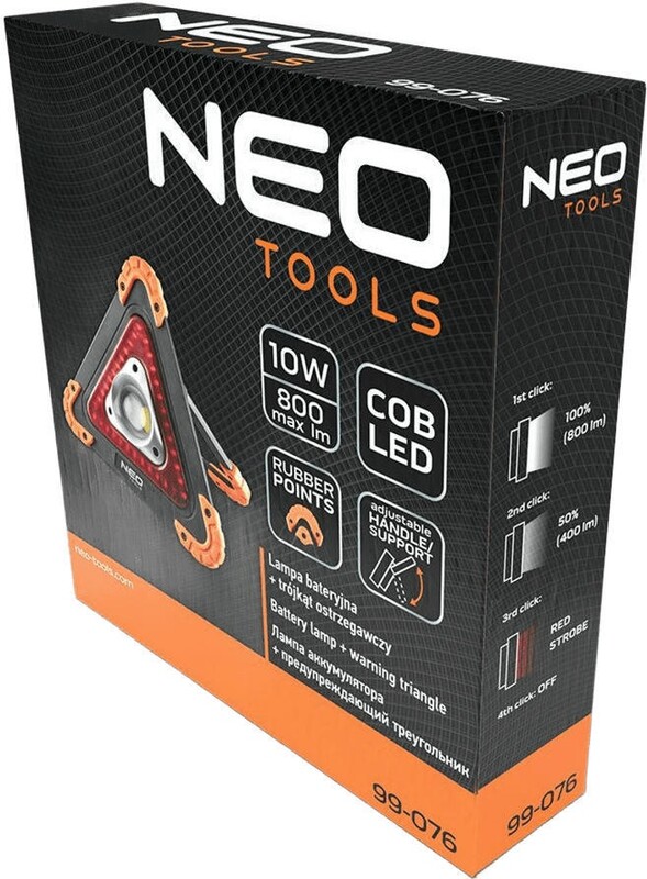 Прожектор на батарейках Neo Tools 10W 99-076