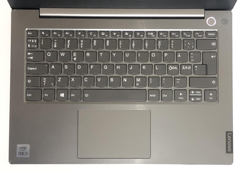 Ноутбук Lenovo ThinkBook 14IIL / 14" FullHD IPS / i5-1035G1 / 8GB / 128GB SSD / Win11Pro / Backlight / сканер відбитка - Б/в
