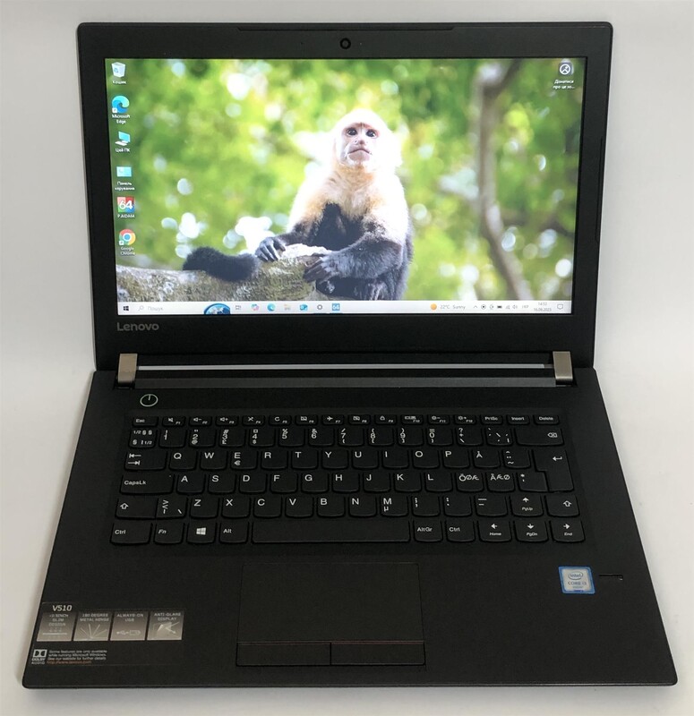 Ноутбук Lenovo V510-14IKB / 14" (1366x768) / i3-6006U / 4GB / 128GB SSD / Win10 - Б/у