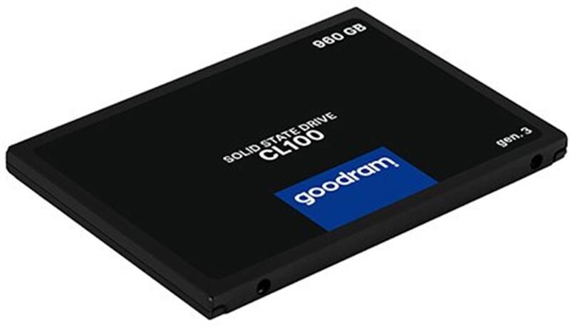 Накопитель SSD  960GB Goodram CL100 GEN.3 2.5" SATAIII 3D TLC (SSDPR-CL100-960-G3)
