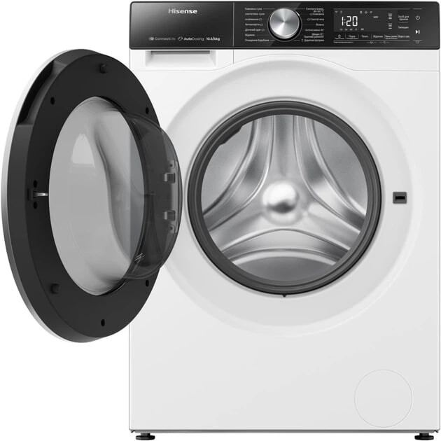 Пральна машина з сушкою Hisense WD5S1045BW/UA