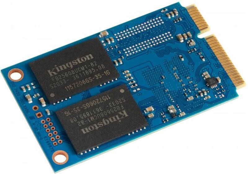 Накопитель SSD  256GB Kingston KC600 mSATA SATAIII 3D TLC (SKC600MS/256G)