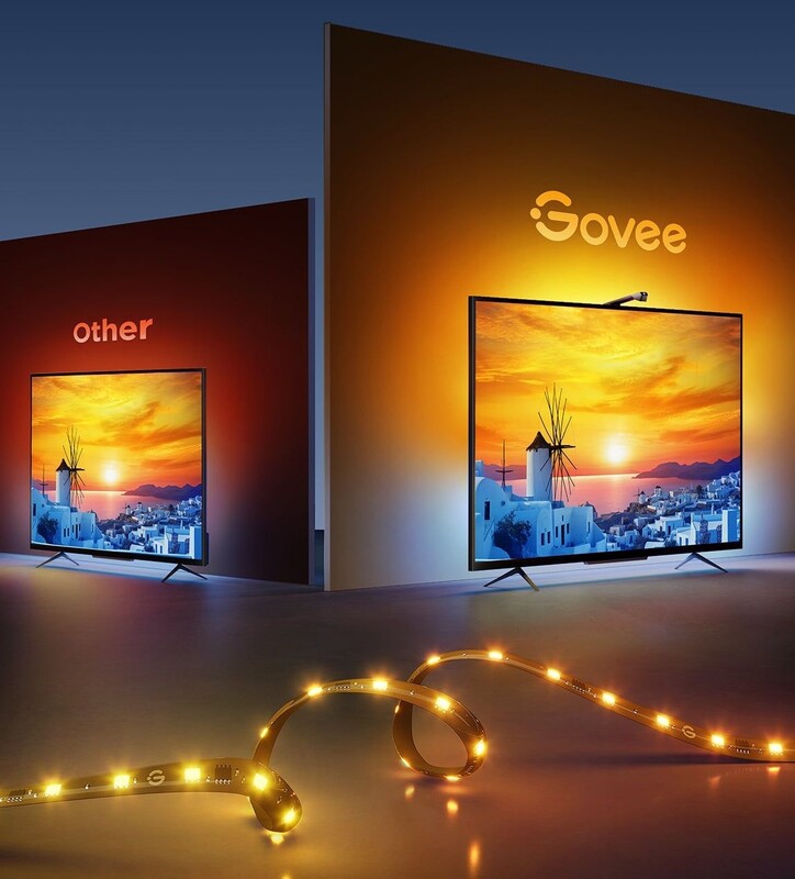 Набір адаптивного підсвічування Govee H6097 TV Backlight 3 Lite для ТБ та моніторів до 50" (H60973D1)