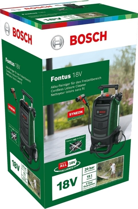 Мінімийка Bosch Fontus 18V (0.600.8B6.102) без АКБ та ЗП