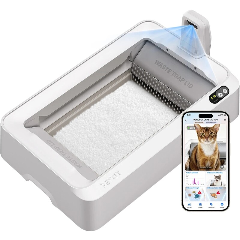 Смарт-лоток Petkit Purobot Crystal Duo with Camera (P9905)