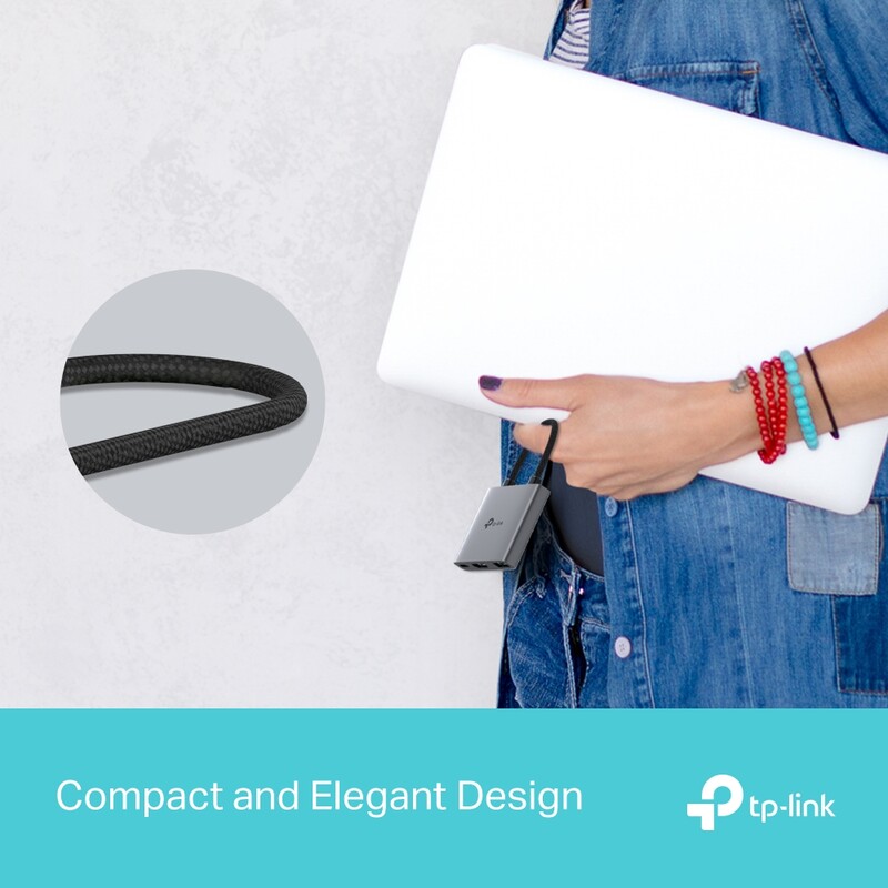 USB-хаб TP-Link USB-C 3-в-1 (UH3020C)