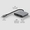 Фото - USB-хаб TP-Link USB-C 3-в-1 (UH3020C) | click.ua