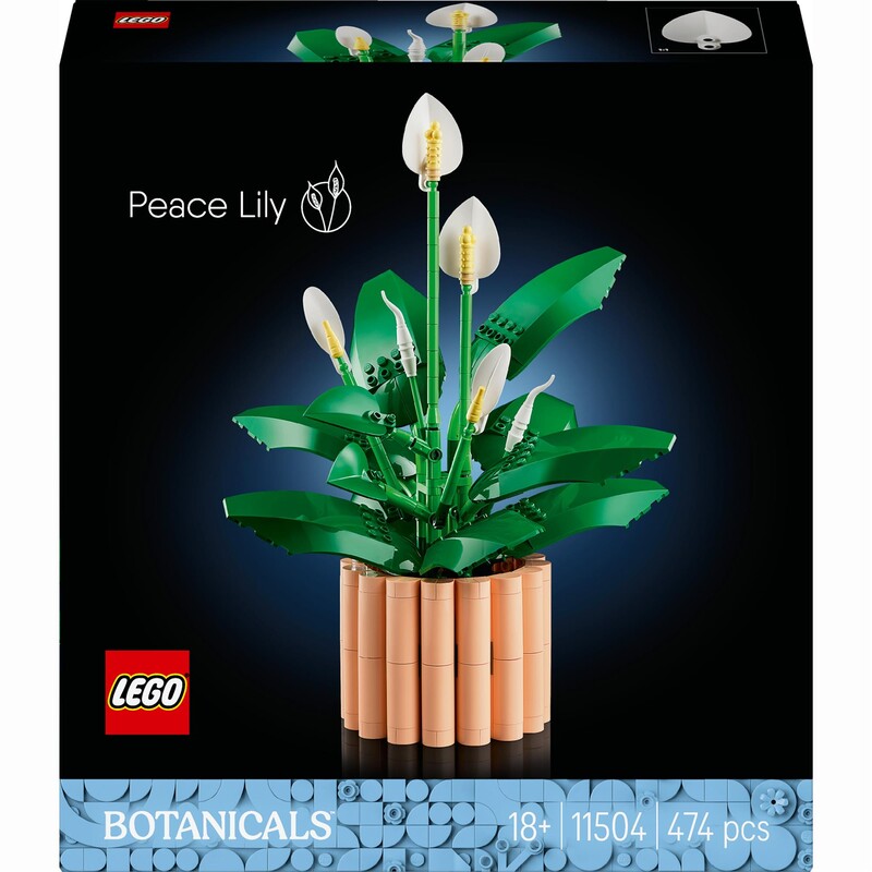 Конструктор LEGO Botanicals Спатифиллум (11504)
