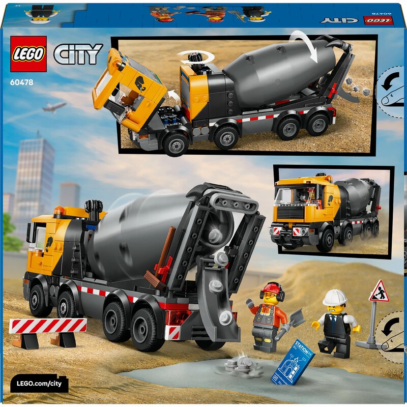 Конструктор LEGO City Бетонозмішувач (31385)