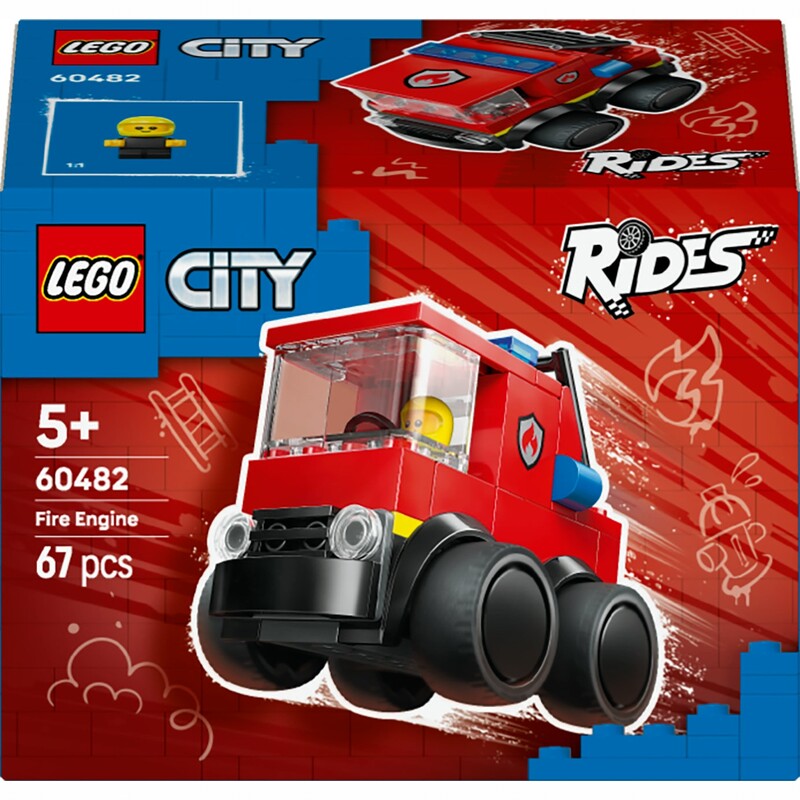 Конструктор LEGO City Автівки — Пожежна машина (60482)
