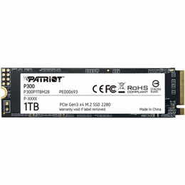Накопичувач SSD 1TB Patriot P300 M.2 2280 PCIe 3.0 x4 NVMe TLC (P300P1TBM28)