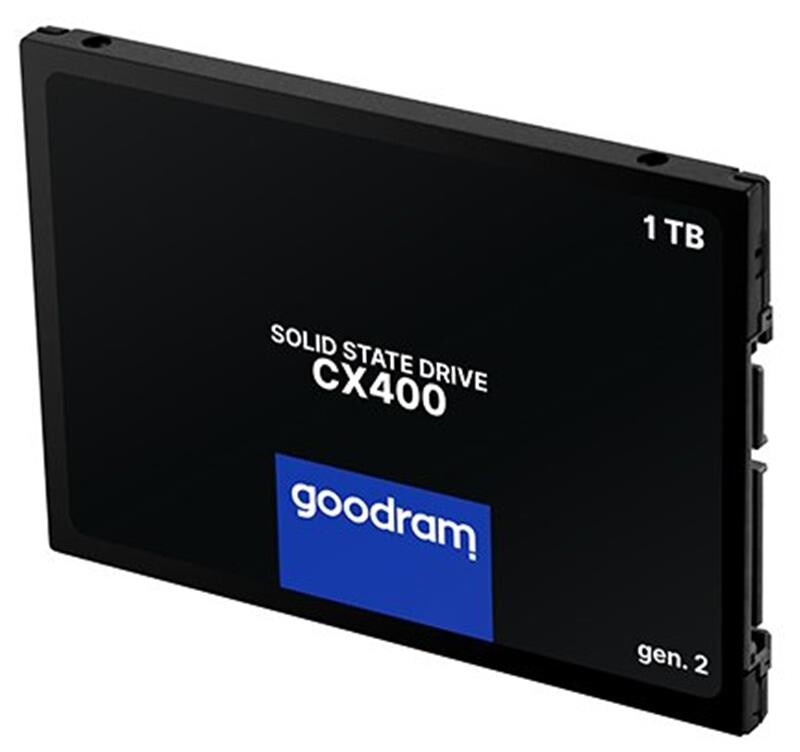 Накопитель SSD 1ТB Goodram CX400 Gen.2 2.5" SATAIII 3D TLC (SSDPR-CX400-01T-G2)