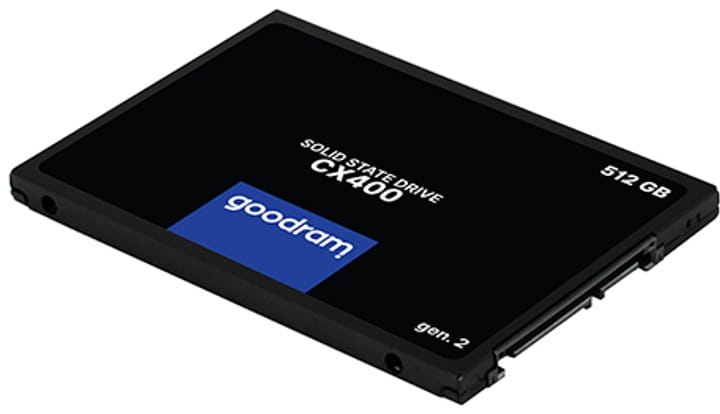 Накопичувач SSD  512GB Goodram CX400 Gen.2 2.5" SATAIII 3D TLC (SSDPR-CX400-512-G2)