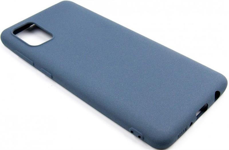Чохол-накладка Dengos Carbon для Samsung Galaxy A31 SM-A315 Blue (DG-TPU-CRBN-64)
