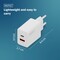 Фото - Мережевий зарядний пристрій Digitus (1USB-C, 3A, 1USB-A, 3A) 30W White (DA-10301) | click.ua
