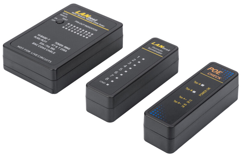 Тестер кабельный Digitus DN-14001-1 для UTP, STP, BNC кабелей