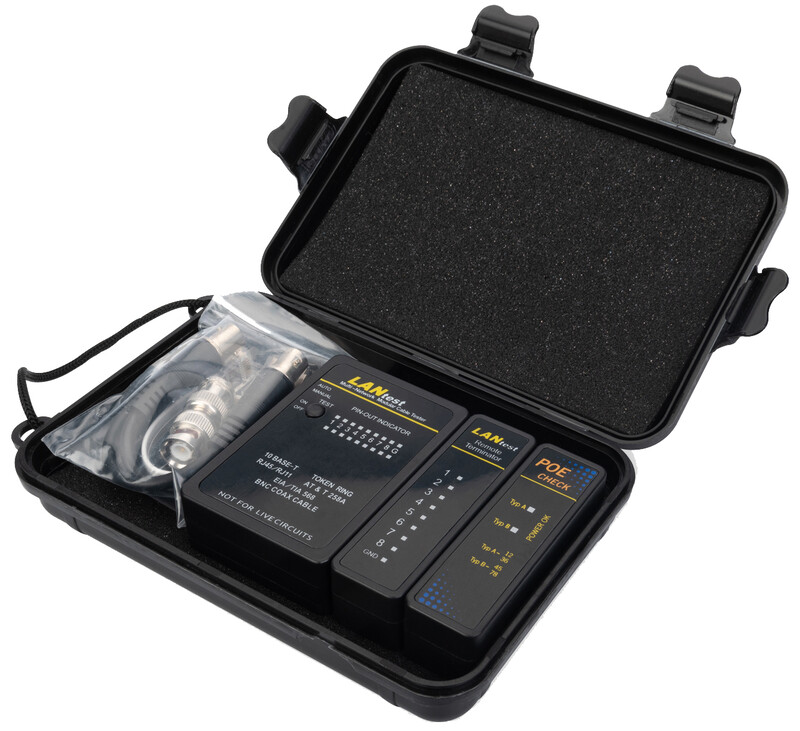 Тестер кабельный Digitus DN-14001-1 для UTP, STP, BNC кабелей