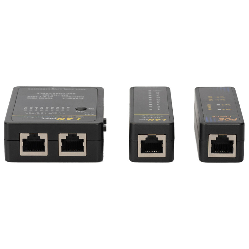 Тестер кабельный Digitus DN-14001-1 для UTP, STP, BNC кабелей
