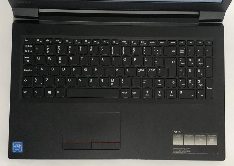 Ноутбук Lenovo V110-15IAP / 15.6" (1366х768) / Celeron N3350 / 8GB / 128GB SSD / Win10Pro - Б/в