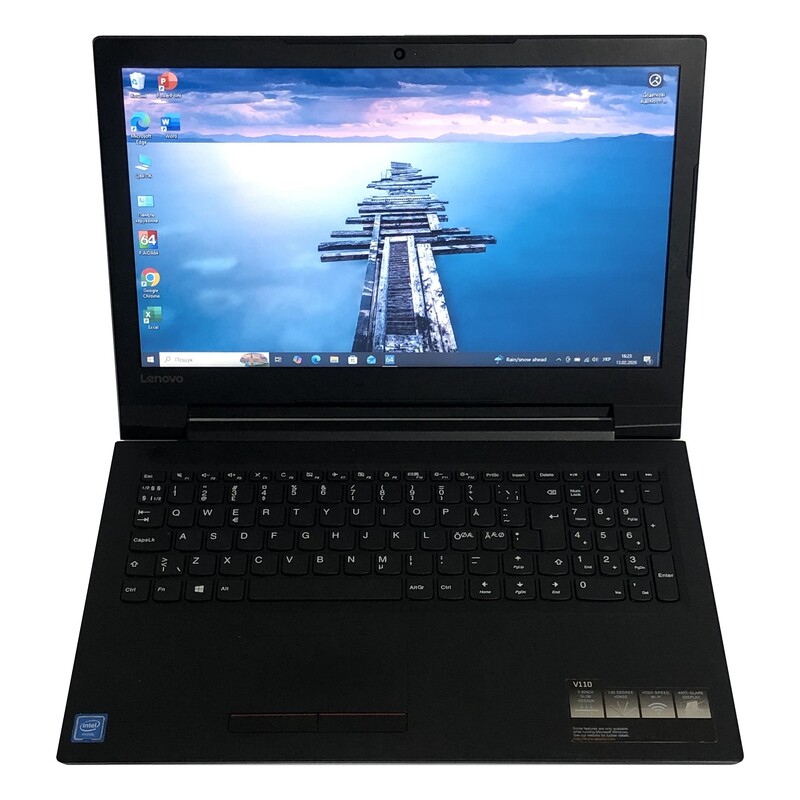 Ноутбук Lenovo V110-15IAP / 15.6" (1366х768) / Celeron N3350 / 8GB / 128GB SSD / Win10Pro - Б/в