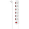 Фото - Фильтр питания Hama 6 розеток, 1.4 м, White (00223159) | click.ua