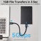 Фото - Внешний карман Vention для HDD/SSD 2.5" USB 3.0 Black (KPAB0) | click.ua