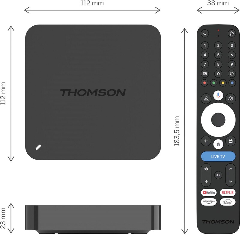 Smart-приставка Thomson Streaming Box 4K UHD 245G
