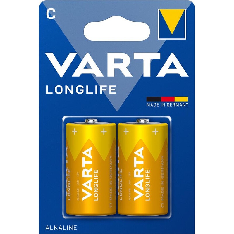 Батарейка Varta Longlife C/LR14 2 шт.