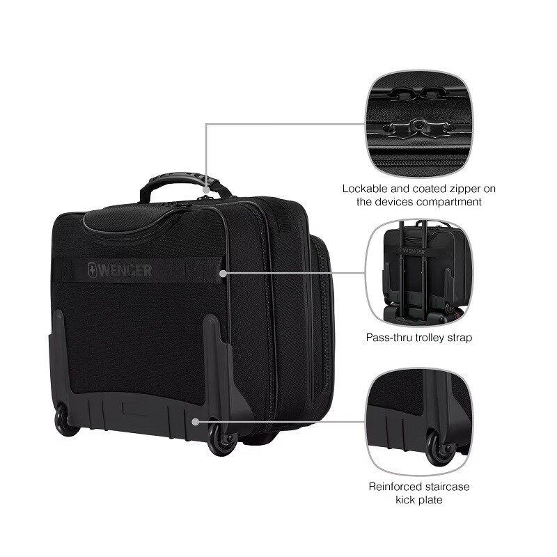 Валіза Wenger Legacy 29 л Black (653631)