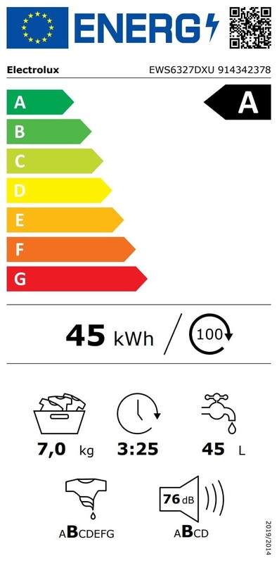 Пральна машина Electrolux EWS6327DXU