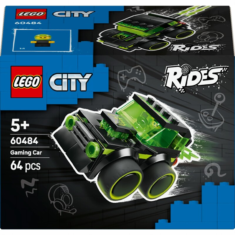 Конструктор LEGO City Автомобили — Игровой автомобиль для гонки (60484)