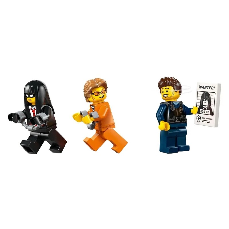 Конструктор LEGO City Поліцейський фургон для перевезення в`язнів (60479)