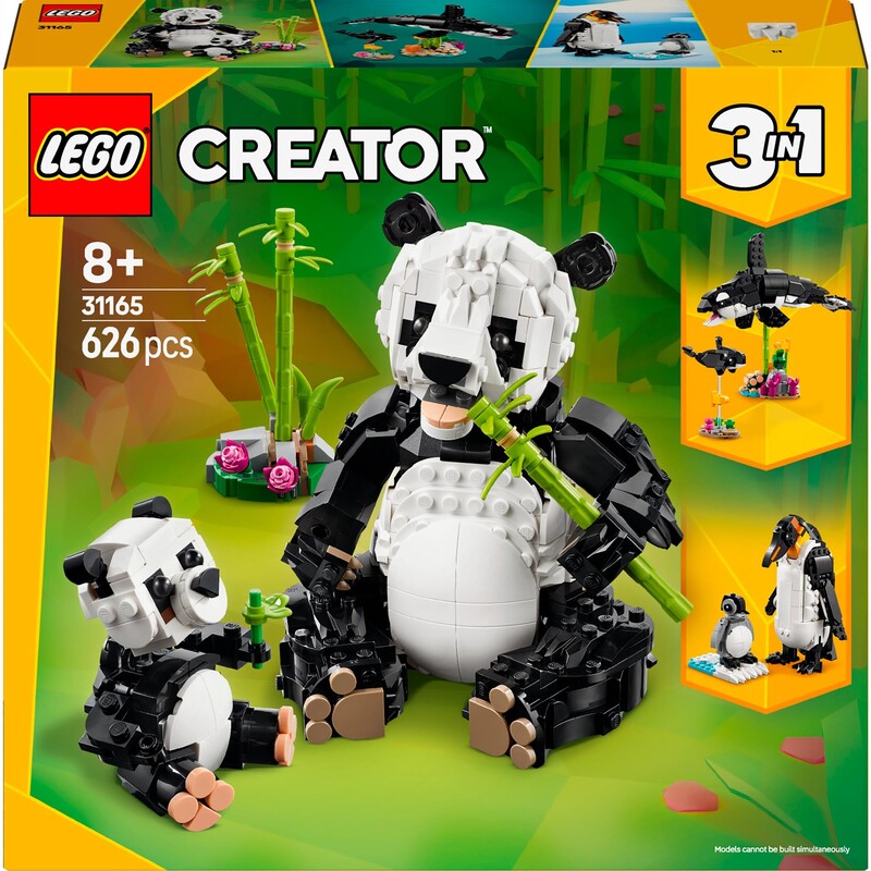 Конструктор LEGO Creator Дикие животные: пандовые (31165)