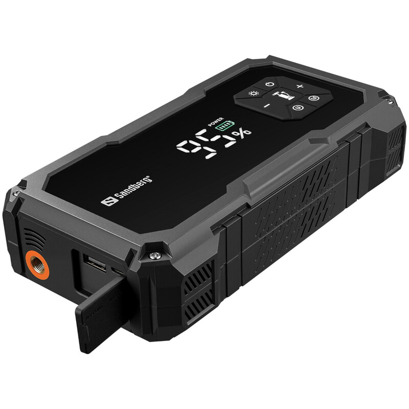Пуско-зарядний пристрій Sandberg Jump Starter 150PSI 10000 mAh Black (421-21)