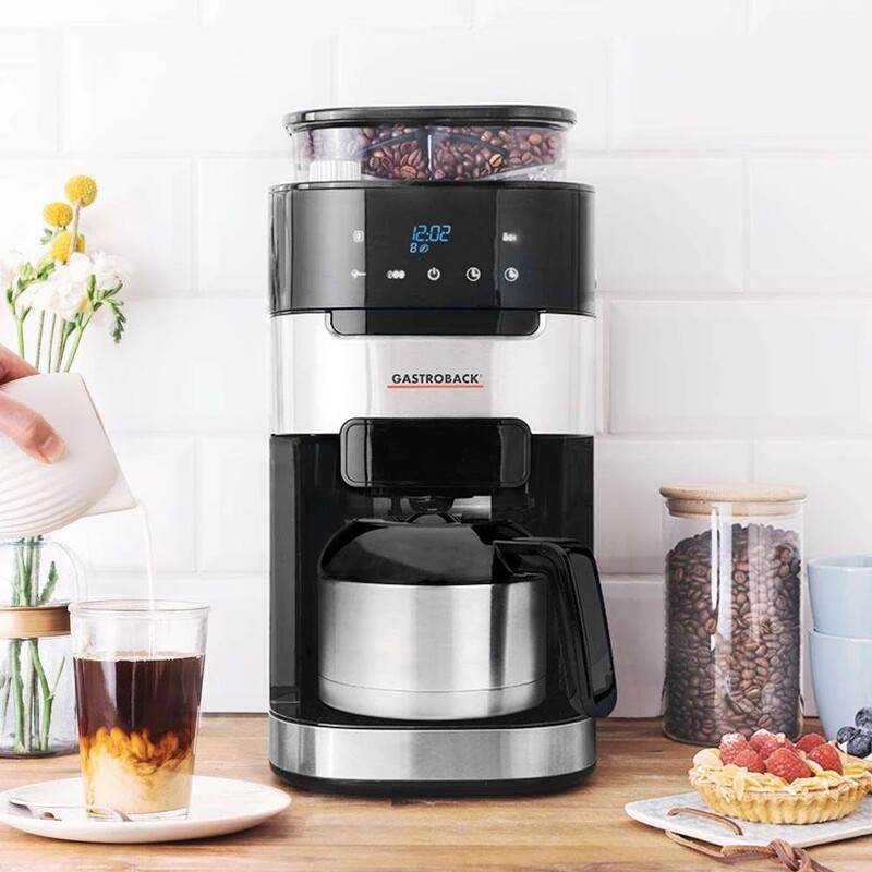 Кавоварка Gastroback Coffee Machine Grind & Brew Pro Thermo (42711S)