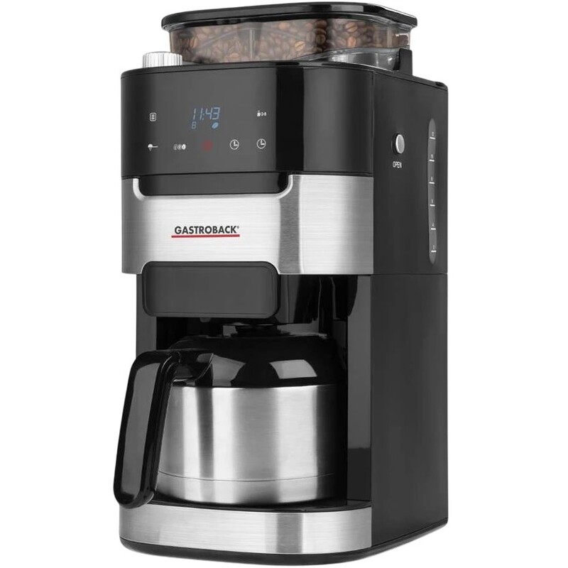 Кавоварка Gastroback Coffee Machine Grind & Brew Pro Thermo (42711S)