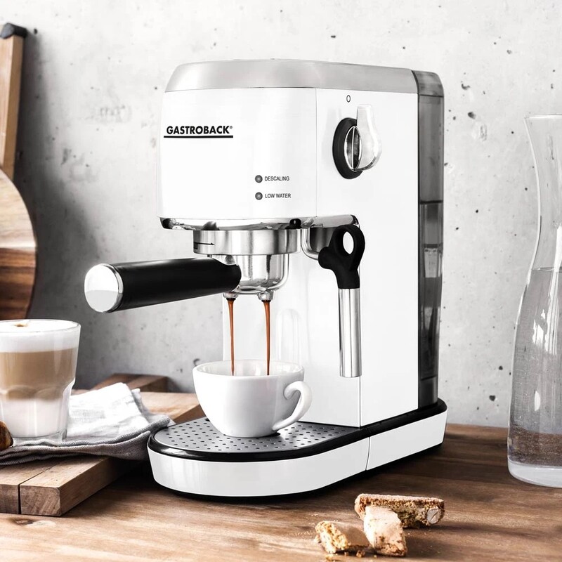 Кофеварка Gastroback Design Espresso Piccolo White (42717)