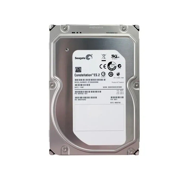 Накопитель HDD SATA 3.0TB Seagate Constellation ES.2 7200rpm 64MB (ST33000650NS)