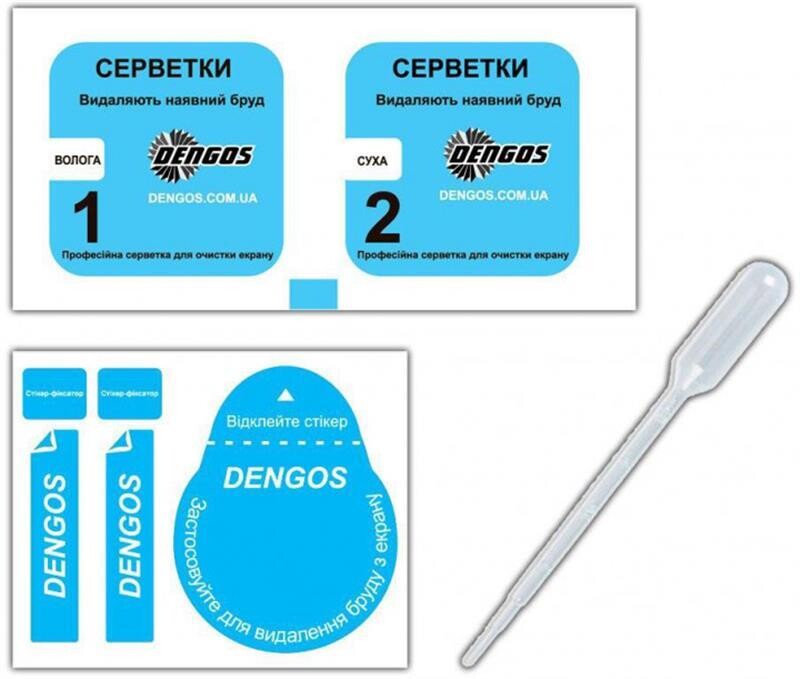 Захисне скло Dengos для Oppo A74 Black Full Glue (TGFG-177)