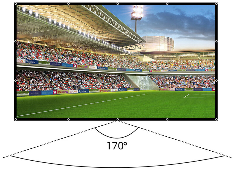 Проекційний екран 72" (159х90, 16:9) (2CTN 72 inch)